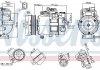 Фото автозапчасти компрессор кондиционера AUDI A4 ALLROAD B8, A4 B6, A4 B7, A4 B8, A5, A6 ALLROAD C6, A6 ALLROAD C7, A6 C6, A6 C7, A7, Q5 2.4-3.0D 11.00-09.18 NISSENS 89513 (фото 1)