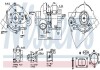 Фото автозапчасти турбокомпрессор MB 130.0 V6 OM501LA 4V EURO 4/5 NISSENS 93336 (фото 7)