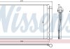 Фото автозапчастини радіатор кондиціонера (з осушувачем) BMW 5 (E60), 5 (E61), 6 (E63), 6 (E64), 7 (E65, E66, E67) 2.0-6.0 07.01-12.10 NISSENS 94679 (фото 1)