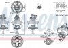 Фото автозапчастини клапан рециркуляції випускних газів BMW 1 (E81), 1 (E82), 1 (E87), 1 (E88), 3 (E90), 3 (E91), 3 (E92), 3 (E93), 5 (E60), 5 (E61), X3 (E83) 2.0D 09.06-12.13 NISSENS 98208 (фото 2)