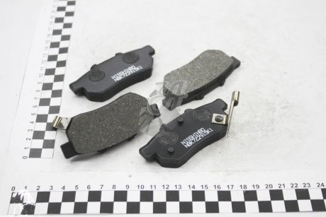 Колодки тормозные дисковые задние Honda Jazz 1.2, 1.3, 1.5, (02-09) NISSHINBO NP8027 (фото 1)