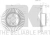 Гальмівний диск передній BMW 1/2/3/4 1,8-2,0 10- (300x22) NK 2015101 (фото 3)