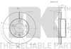 Гальмівний диск Renault Master 2,3DCi, 09- NK 203976 (фото 3)