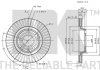 Фото автозапчасти диск гальмівний VW Passat 96-00 NK 204762 (фото 3)