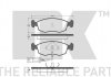 Фото автозапчасти тормозные колодки передние (18.0mm) Ford Scorpio 1.8-2.9 5/85- (с дат.) (ATE) NK 222513 (фото 1)