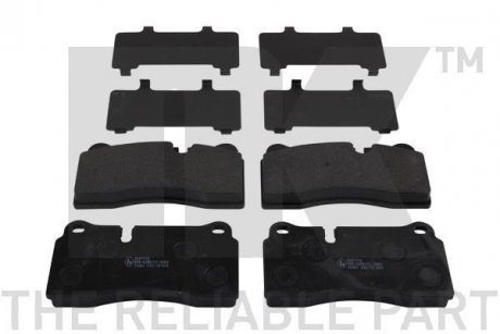 Фото автозапчасти тормозные колодки передние AUDI A3 13- SEAT LEON 13- SKODA OCTAVIA 13- VW GOLF NK 2247115