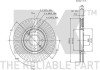 Фото автозапчасти диск гальмівний невентильований NK 313720 (фото 3)