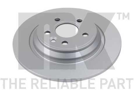 Фото автозапчастини диск гальмівний невентильований NK 314857