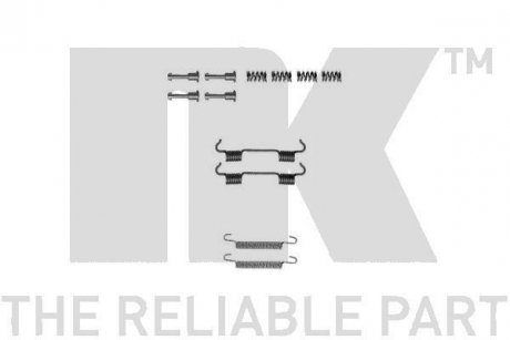 Фото автозапчастини монтажний комплект паркувальних гальм NK 7915801