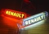 Фото автозапчастини габаритний ліхтар світлодіодний білий 24В з написом Renault NOKTA L003024RNW (фото 1)