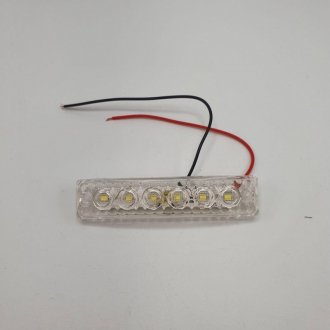 Фото автозапчасти фонарь габаритный LED 6 диод белый NOKTA L0059W