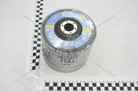 Фото автозапчастини круг лепестковый торцевой 125*22,2 P120 NovoAbrasive NS27120125