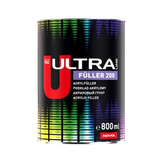 Фото автозапчастини ultra line fuller 200 грунт акрил. беж. 5+1 0,8л. NOVOL 91224