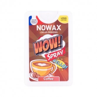 Ароматизатор повітря серія WOW Spray 18 ml - Coffee NOWAX NX00139 (фото 1)
