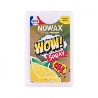 Фото автозапчастини ароматизатор повітря серія WOW Spray 18 ml - Lemon NOWAX NX00140