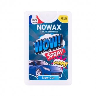 Ароматизатор воздуха спрей WOW Spray 18ml - New car NOWAX NX00141