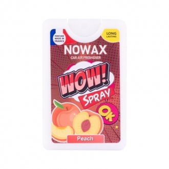 Ароматизатор повітря серія WOW Spray 18 ml - Peach NOWAX NX00142