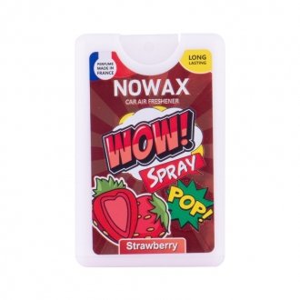 Ароматизатор воздуха спрей WOW Spray 18ml - Strawberry NOWAX NX00143 (фото 1)