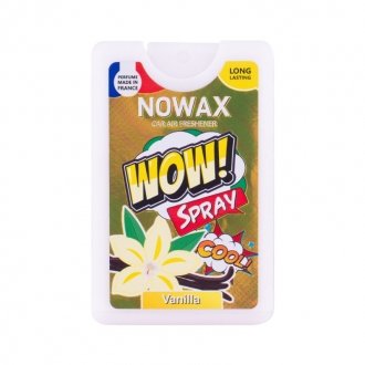 Ароматизатор повітря серія WOW Spray 18 ml - Vanilla NOWAX NX00144