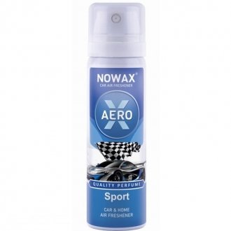 Ароматизатор повітря X Aero &quot;Sport&quot; 75ml (12шт/уп) NOWAX NX06509 (фото 1)