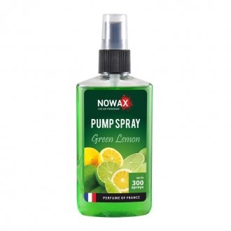 Ароматизатор PUMP SPRAY Green Lemon 75ml NOWAX NX07523