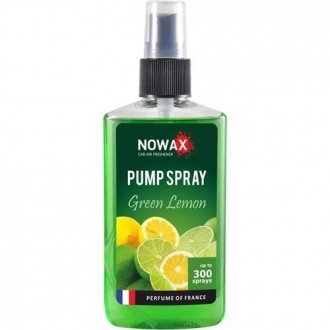 Фото автозапчасти ароматизатор PUMP SPRAY Green Lemon 75ml NOWAX NX07523