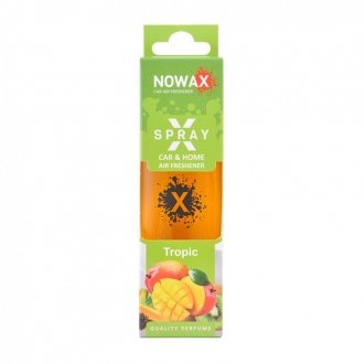 Ароматизатор Tropic 50мл із розпилювачем X Spray NOWAX NX07605