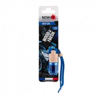 Ароматизатор воздуха Wood & Fresh 5ml - NEW CAR NOWAX NX07707