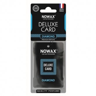 Ароматизатор целюлозний (на дзеркало) серія Delux Card - Diamond NOWAX NX07729