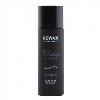 Ароматизатор воздуха спрей DELUXE Spray 50ml CAR & HOME Parfume BLACK NOWAX NX07750