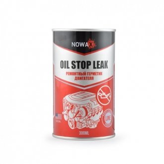 Герметик масляной системы двигателя 300 мл Oil Stop Leak NOWAX NX30210