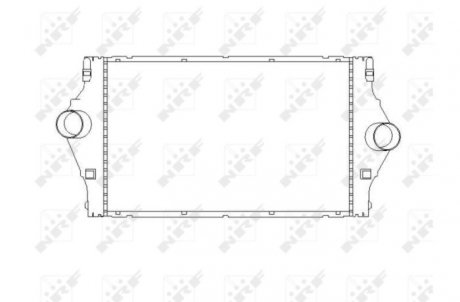 Фото автозапчастини інтеркулер RENAULT ESPACE IV, VEL SATIS 3.0D 06.02- NRF 30433