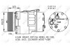 Фото автозапчасти компрессор кондиционера FORD GALAXY I, GALAXY MK I; Фольксваген CORRADO, GOLF III, PASSAT B3/B4, SHARAN, VENTO 2.8/2.9 06.91-07.00 NRF 32228 (фото 2)