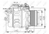 Фото автозапчасти компрессор кондиционера BMW 1 (E81), 1 (E82), 1 (E87), 1 (E88), 3 (E90), 3 (E91), 3 (E92), 3 (E93), 5 (E60), 5 (E61), X1 (E84) 2.0D/3.0D 06.04-06.15 NRF 32533 (фото 1)