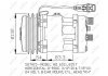 Фото автозапчасти компрессор кондиционера MAN E2000, F2000, L2000, M2000L, M2000M, M90; VOLVO FL, FL6 09.85- NRF 32708 (фото 2)