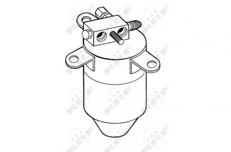 Фото автозапчастини осушувач кондиціонера BMW 5 (E34), 7 (E32) 1.8-5.0 03.85-07.96 NRF 33020