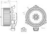 Фото автозапчасти вентилятор салону NRF 34268 (фото 5)