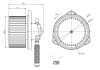 Фото автозапчасти вентилятор салону NRF 34286 (фото 5)