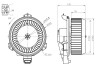 Фото автозапчастини вентилятор салона NRF 34289 (фото 2)