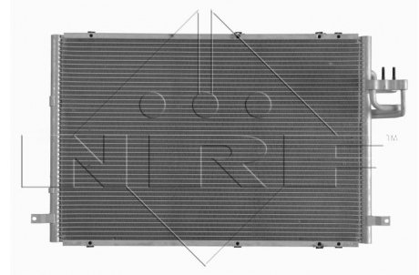 Радиатор кондиционера KIA CARENS II 2.0D 07.02- NRF 350008