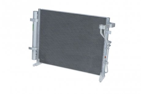 Радиатор кондиционера (с осушителем) HYUNDAI IX20; KIA VENGA 1.4D/1.6D 02.10- NRF 350014 (фото 1)