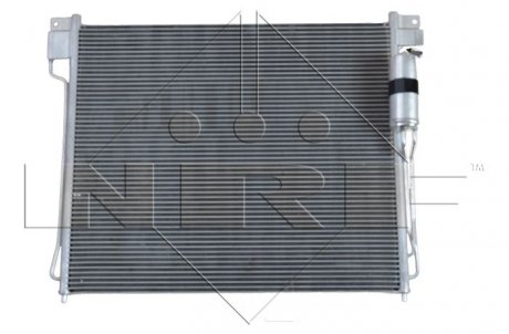 Радиатор кондиционера (с осушителем) NISSAN NP300, NP300 NAVARA, PATHFINDER III 2.5D/4.0 01.05- NRF 35582 (фото 1)