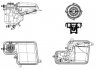 Фото автозапчастини розширювальний бачок (з кришкою) BMW 7 (E65, E66, E67) 07.01-08.08 NRF 454034 (фото 5)