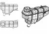 Расширительный бачок (с крышкой) MERCEDES C T-MODEL (S202), C (W202), CLK (A208), CLK (C208) 05.93-06.02 NRF 454044 (фото 5)