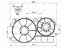 Фото автозапчасти вентилятор, охлаждение двигателя NRF 47000 (фото 2)