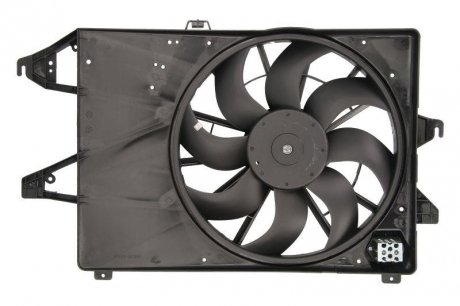 Вентилятор радиатора Ford Mondeo III 1.8/2.0 00-07 (с диффузором) NRF 47005 (фото 1)