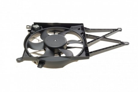 Вентилятор охолодження двигуна Opel Astra G 1.2-2.2 98-07 (з дифузором) NRF 47015 (фото 1)
