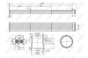 Фото автозапчасти рециркуляция выхлопных газов (710мм x 72мм x 116мм, трубки, только картридж, подбор по размерам) NRF 48102 (фото 5)