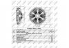 Гидромуфта без вентилятора DAF LF45/LF55 >2001 d205mm H-106mm NRF 49058 (фото 5)