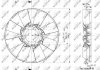 Крыльчатка вентилятора (диаметр 750 мм, количество лопастей 8) MERCEDES ACTROS, ACTROS MP2/MP3, AXOR, AXOR 2 OM457.910-OM541.999 04.96- NRF 49801 (фото 1)